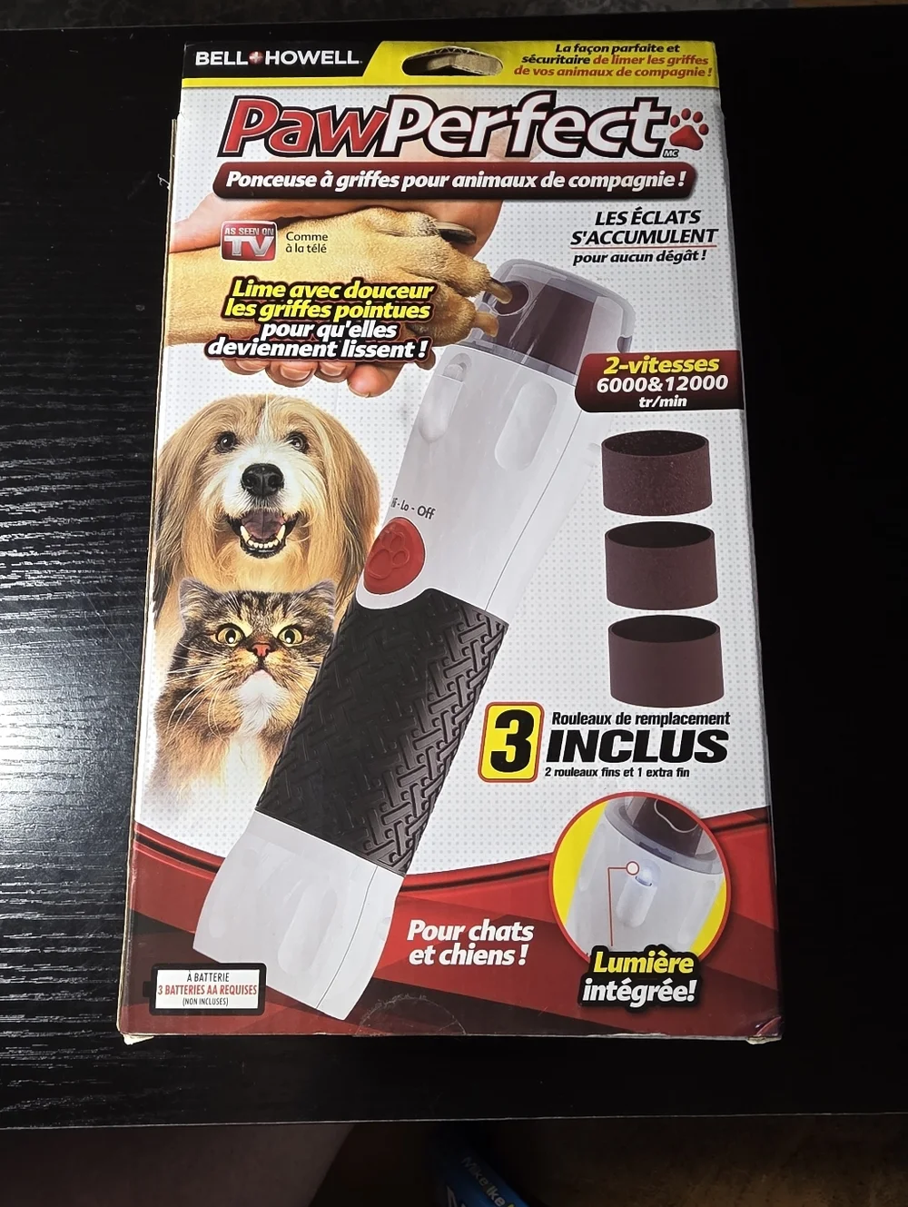 PawPerfect Pet Nail Trimmer Dogs Cats File